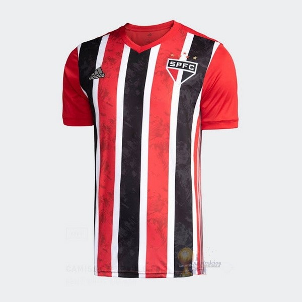Calcio Maglie Away Maglia São Paulo 2020 2021 Rosso